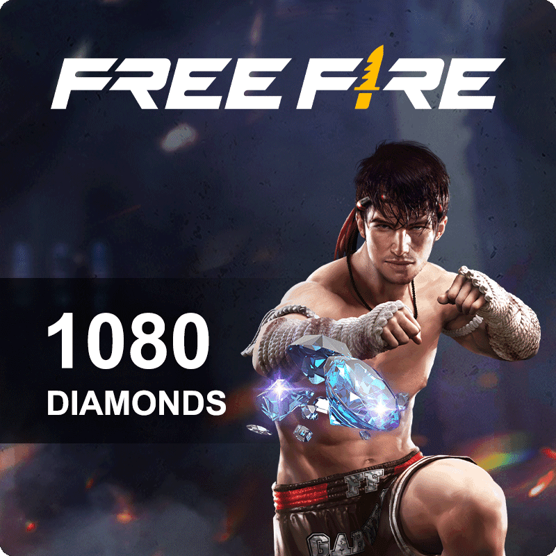 Free Fire 1080 Diamonds