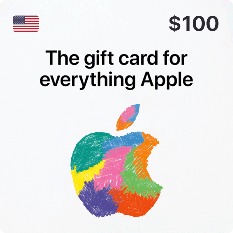 Apple Gift Card USA $100 - BULK