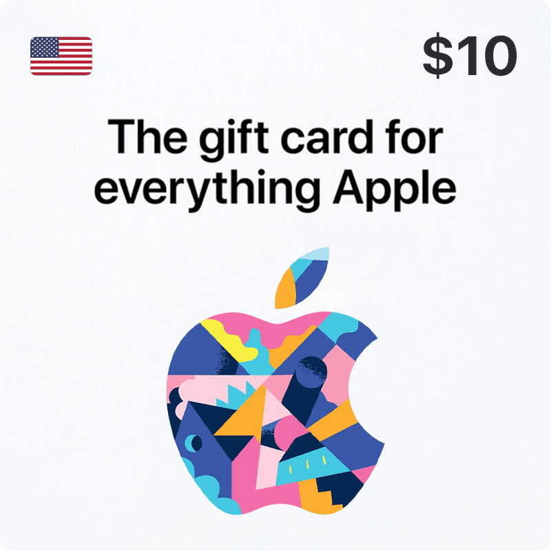 Apple Gift Card USA $10 - BULK