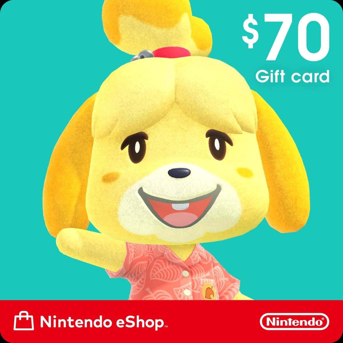 Nintendo eShop $70