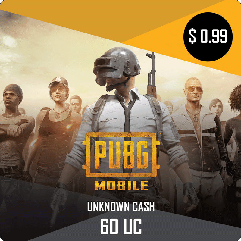 PUBG 60 UC