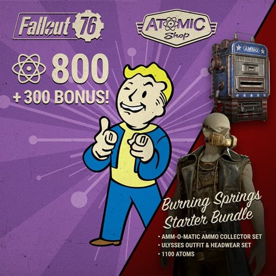 [Steam] Fallout 76 - Burning Springs Starter Bundle ARG