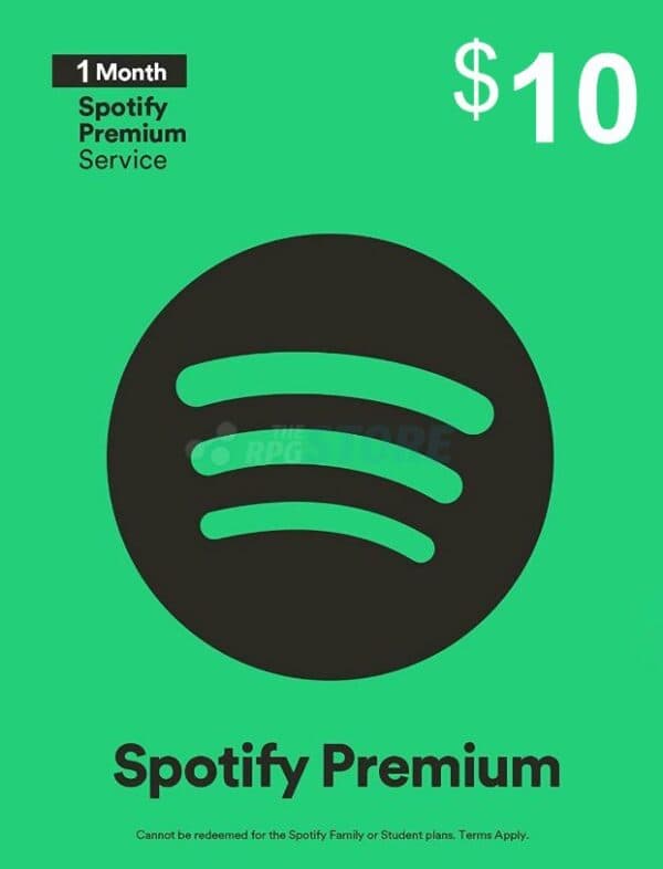 Spotify USD 10