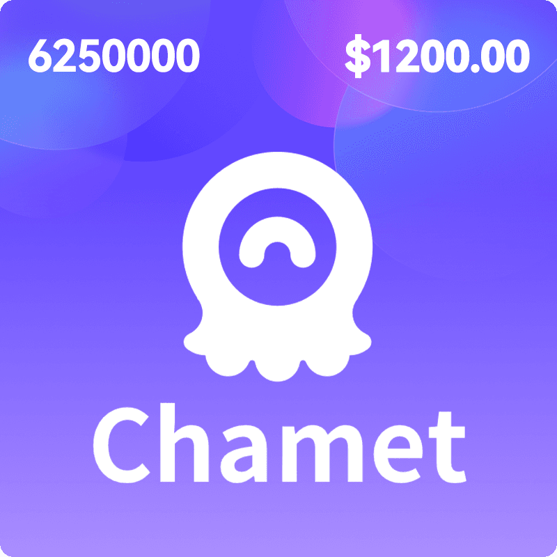 Chamet 6250000 Diamonds